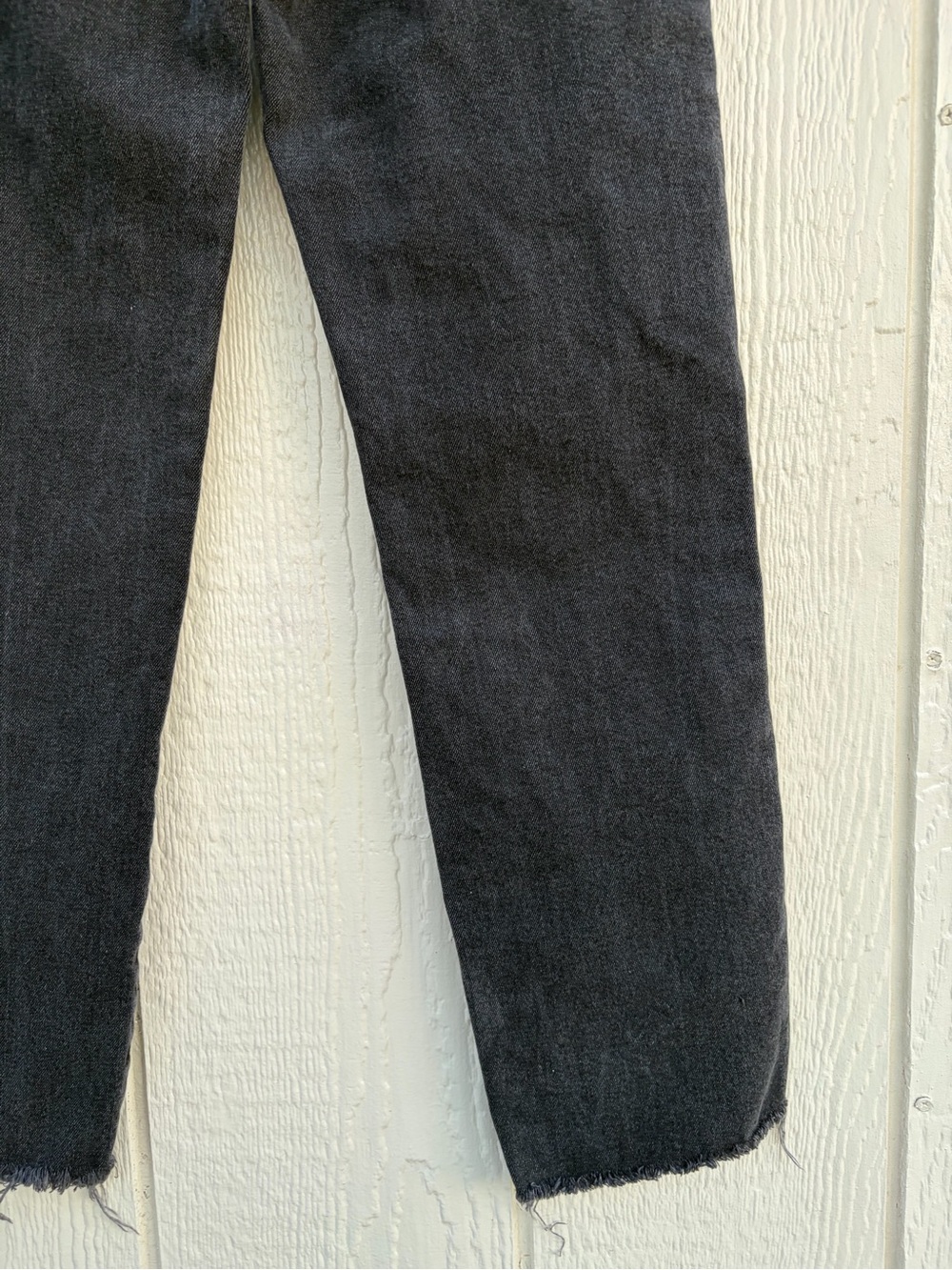 Cotton On High-Rise Black Distressed Girls Jeans - Size: 2 - Picture 13 of 14